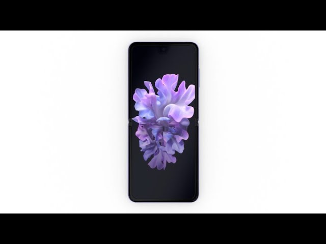 Samsung Galaxy Z Flip: Folding Glass Screen