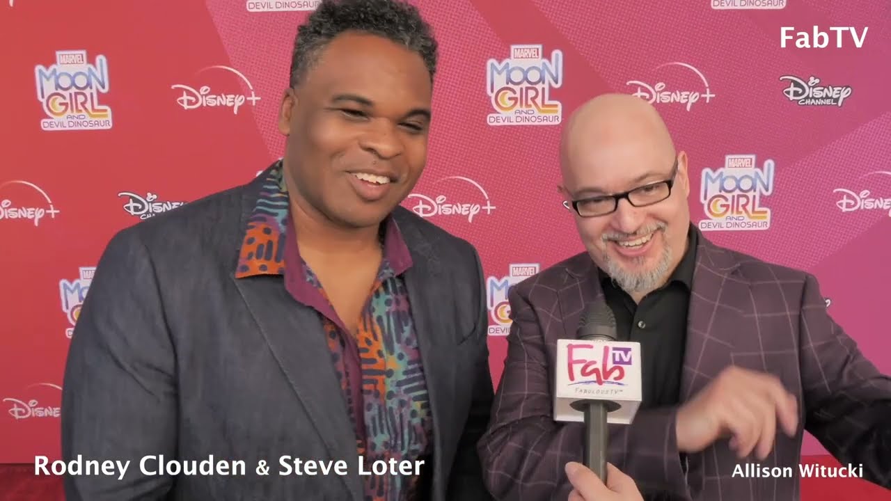 Producers Rodney Clouden & Steve Loter at Disney's Moon Girl & Devil Dinosaur Premiere