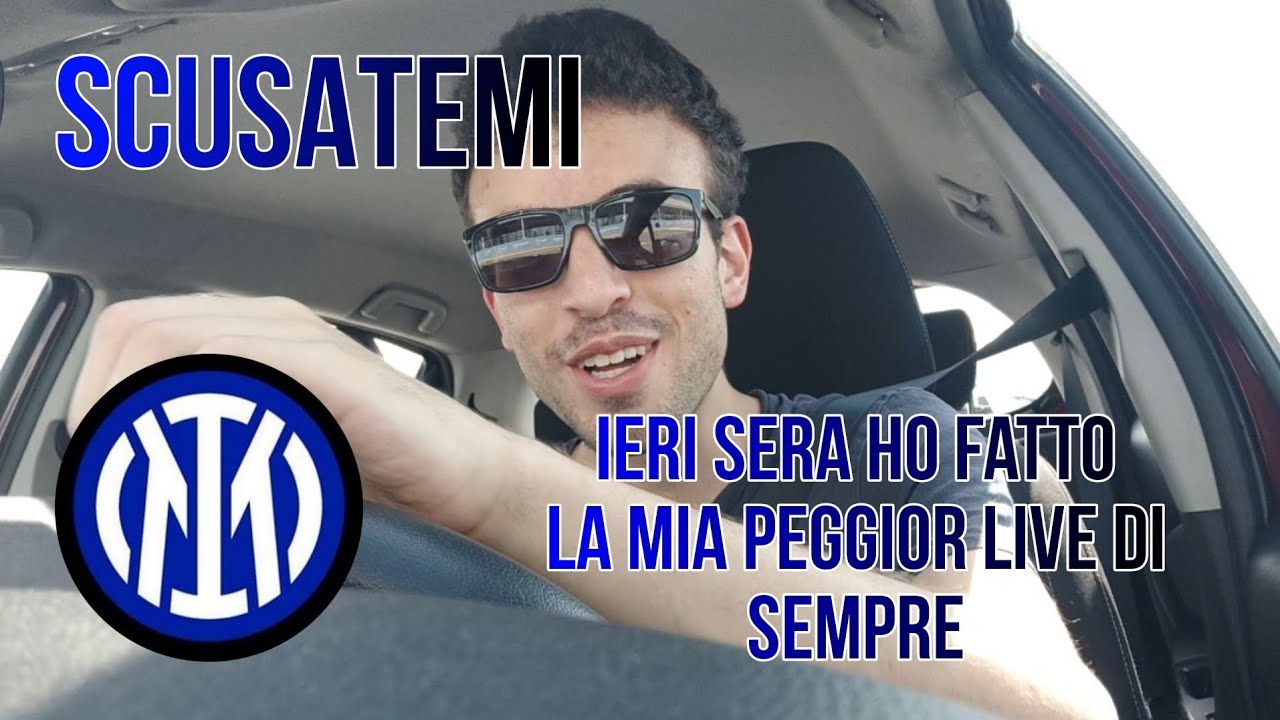 SCUSATEMI RAGA...IERI SERA HO FATTO LA MIA PEGGIOR LIVE DI SEMPRE - YouTube