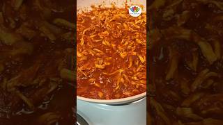 Tinga de pollo, me encanta con tostadas ?#ketolatinomx #keto #tinga #tingadepollo #recetas #pollo