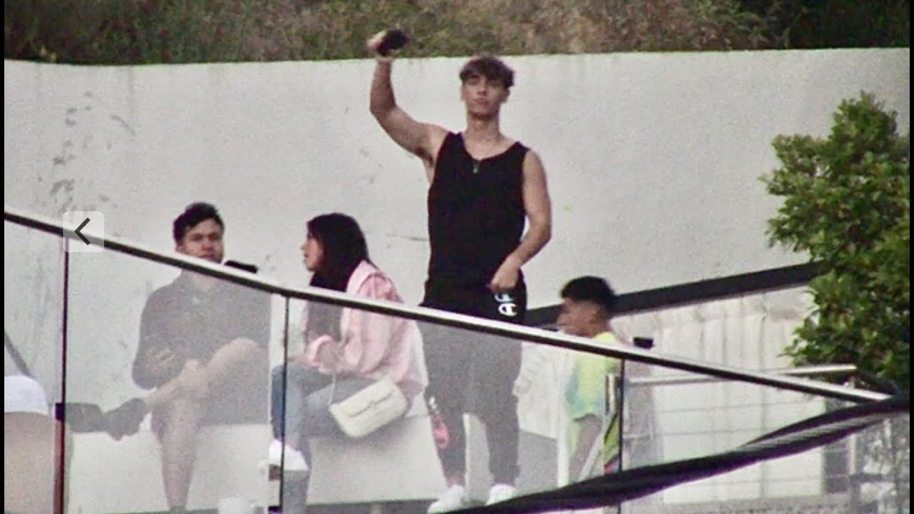 Addison Rae and Bryce Hall are Back Hanging Out Together at The Hype House