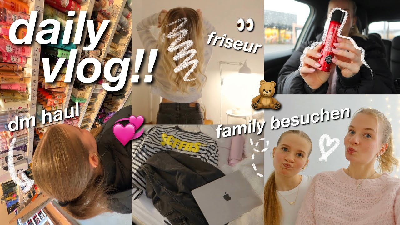 vlog!!🎀dm haul, heimfahren, weihnachtsgeschenke & alltag🧸
