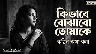 কিভাবে বুঝাবো তোকে 😢 | Old Is Gold Bangla Lofi | Emotional Bengali Love Song | Hridoy Sur AI
