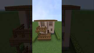Двухэтажный дом Майнкрафт стиль модерн для новичков стильный #minecraft #house #building #home#build screenshot 4