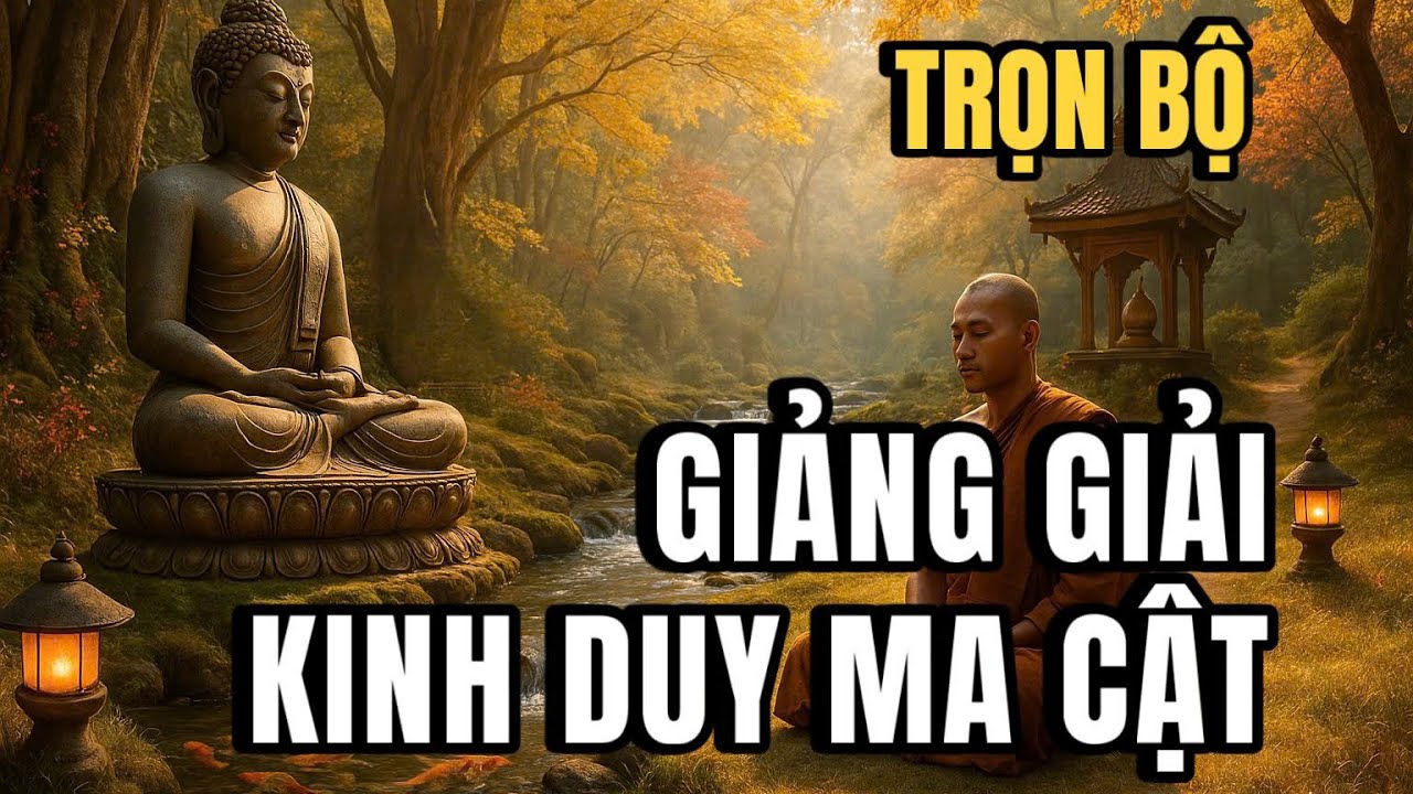 Giảng giải Kinh Duy Ma Cật (TRỌN BỘ) | Tư tưởng nhập thế Phật giáo Đại thừa thời kỳ sơ khai