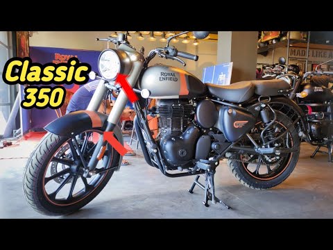 Royal Enfield Classic 350 👍 LED Light 2024 New Update Mileage Price ...