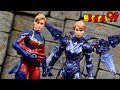 Marvel Legends The Infinity Saga CAPTAIN MARVEL & RESCUE ARMOR PEPPER POTTS Action Figure Review