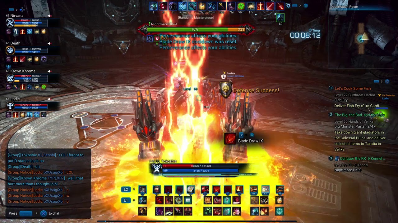 RKE Final Boss - Warrior Tank PS4