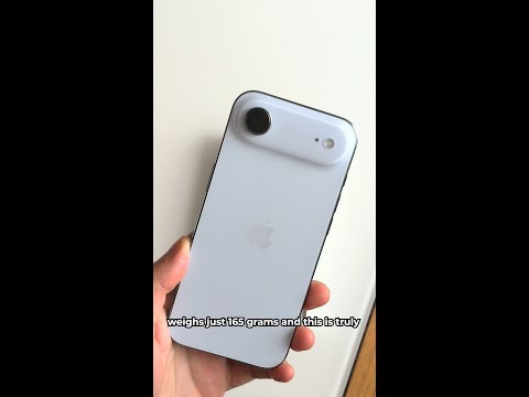 iPhone Air unboxing