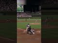 Right into the glove ➡️