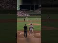 Right into the glove ➡️
