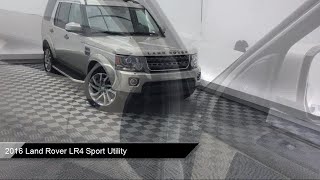 2016 Land Rover LR4 Sport Utility Columbia  Lexington  Irmo  Forest Acres  Arcadia Lakes Jaguar Land Rover Of Columbia