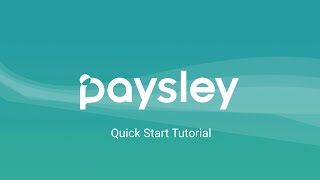 Paysley Quick Start Tutorial screenshot 1