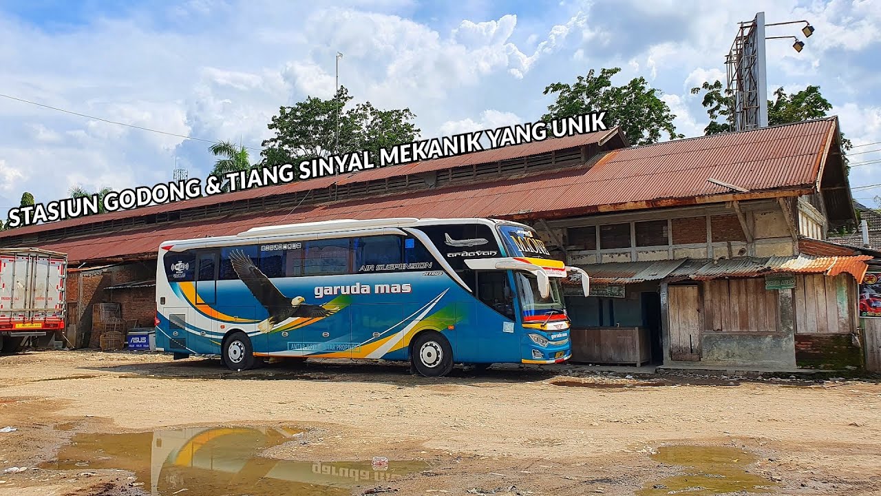 NAMANYA UNIK !! STASIUN GODONG (DAUN) | JALUR KA NONAKTIF DEMAK - GODONG - PURWODADI
