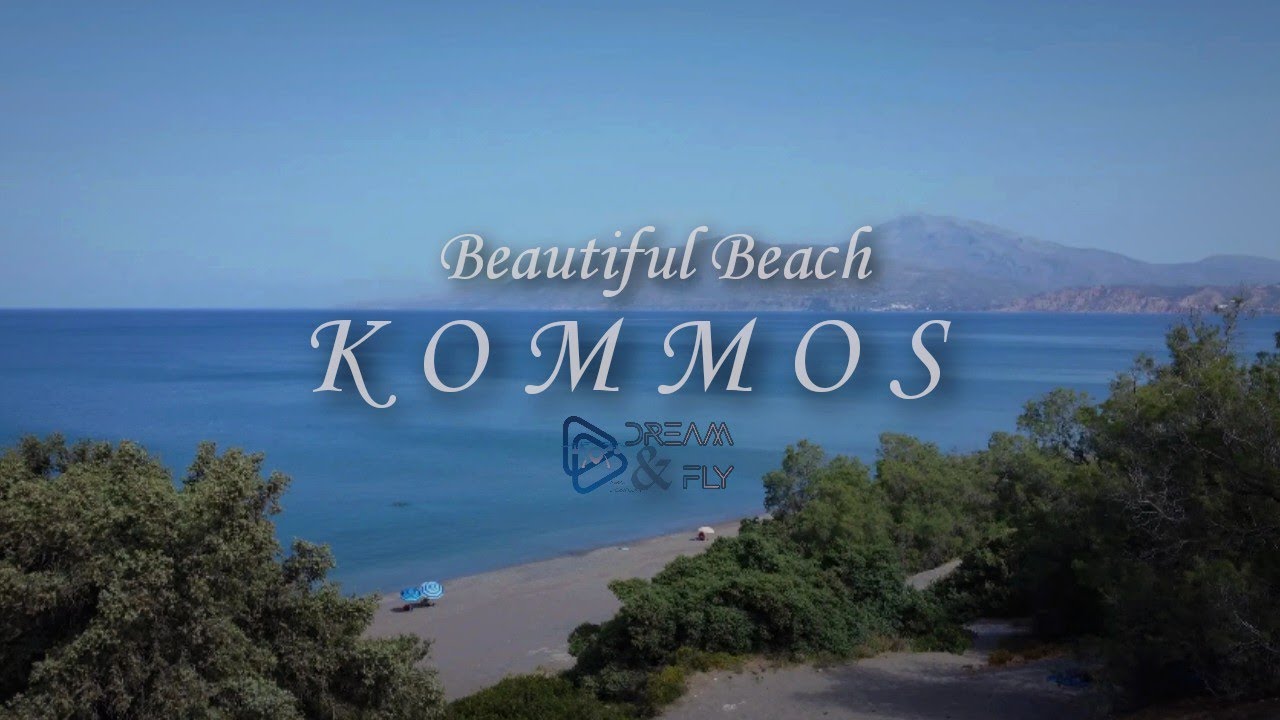Kommos Beach | Crete Greece | Drone Video 4K | Κομμός Παραλία | Κρήτη Ελλάδα