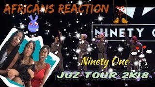 NINETY-ONE JUZ WORLD QPOP KINGS STAGE PERFORMANCE 2018 BY AFRICAN GIRLS & ASIA