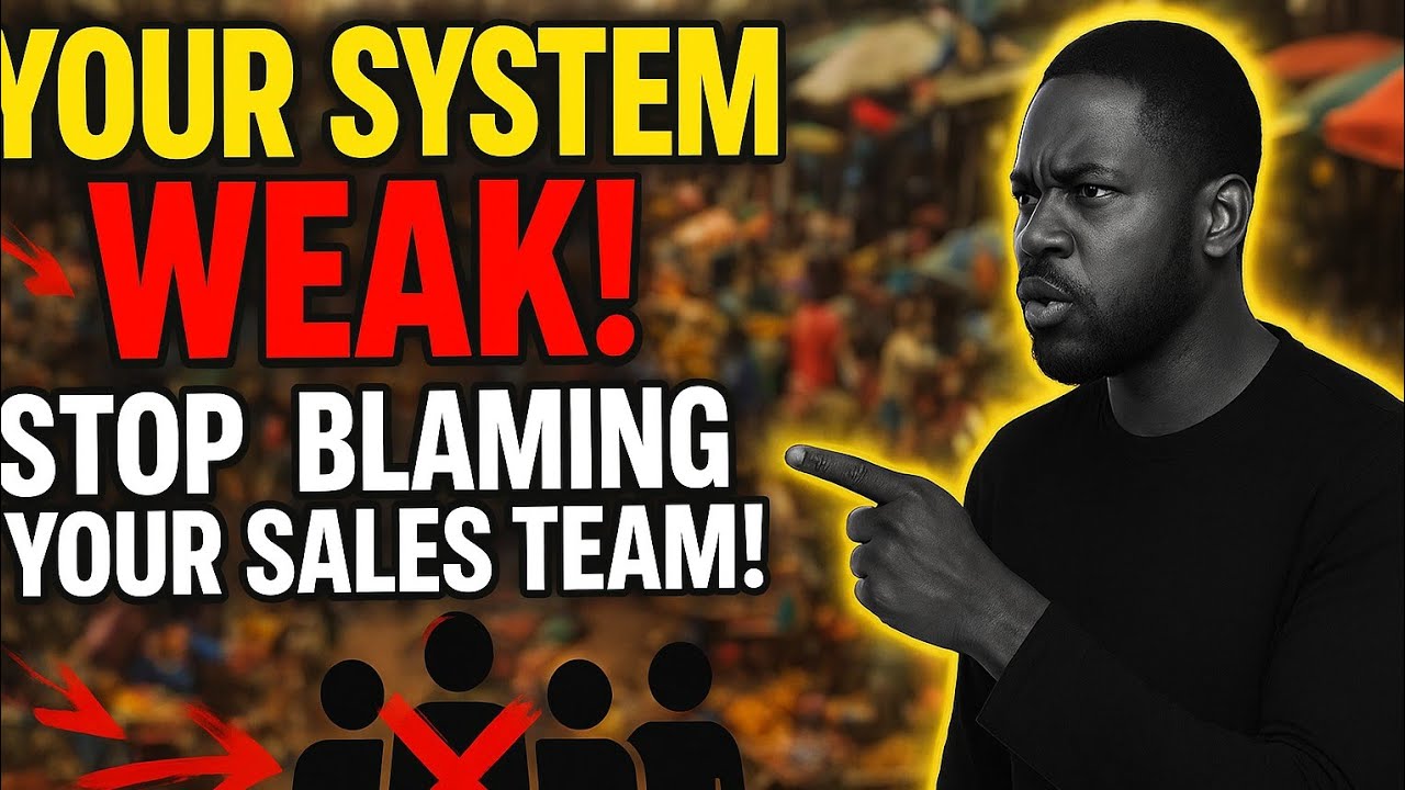 Stop Blaming Your Sales Team — Your System Is Weak | Street MBA With Kapick Ep. 31