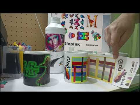 Vídeo sobre papel de sublimação GlopPaper