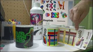 Papel de sublimação GlopPaper, de secagem rápida
