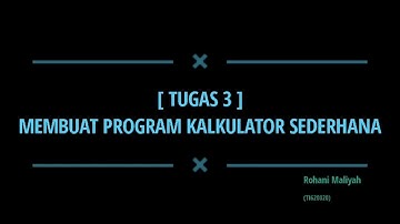 [ TUGAS 3 ] Membuat Program Kalkulator Sederhana (C++ Builder 6)