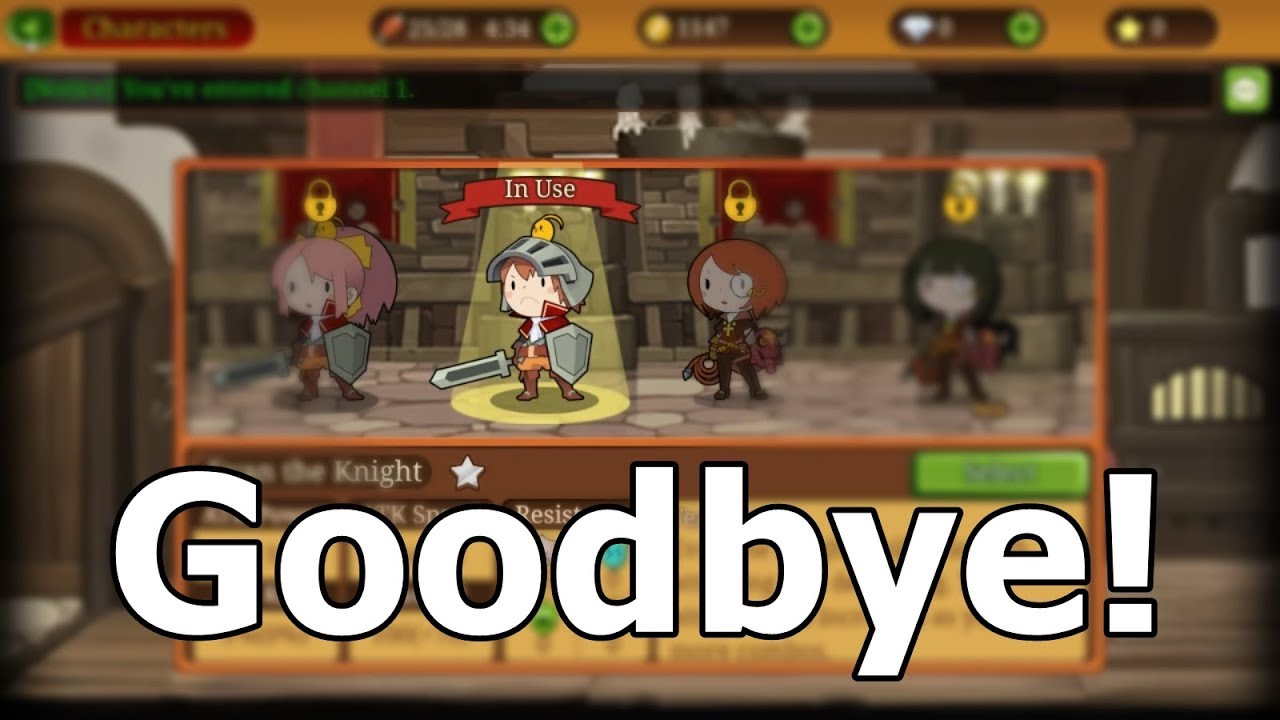 Knight Goodbye Knight n Squires : Goodbye!!! ^_^ - YouTube