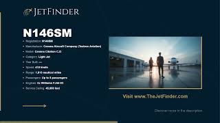 N146SM Fixed wing multi‑engine jet | Specs, Owner & History