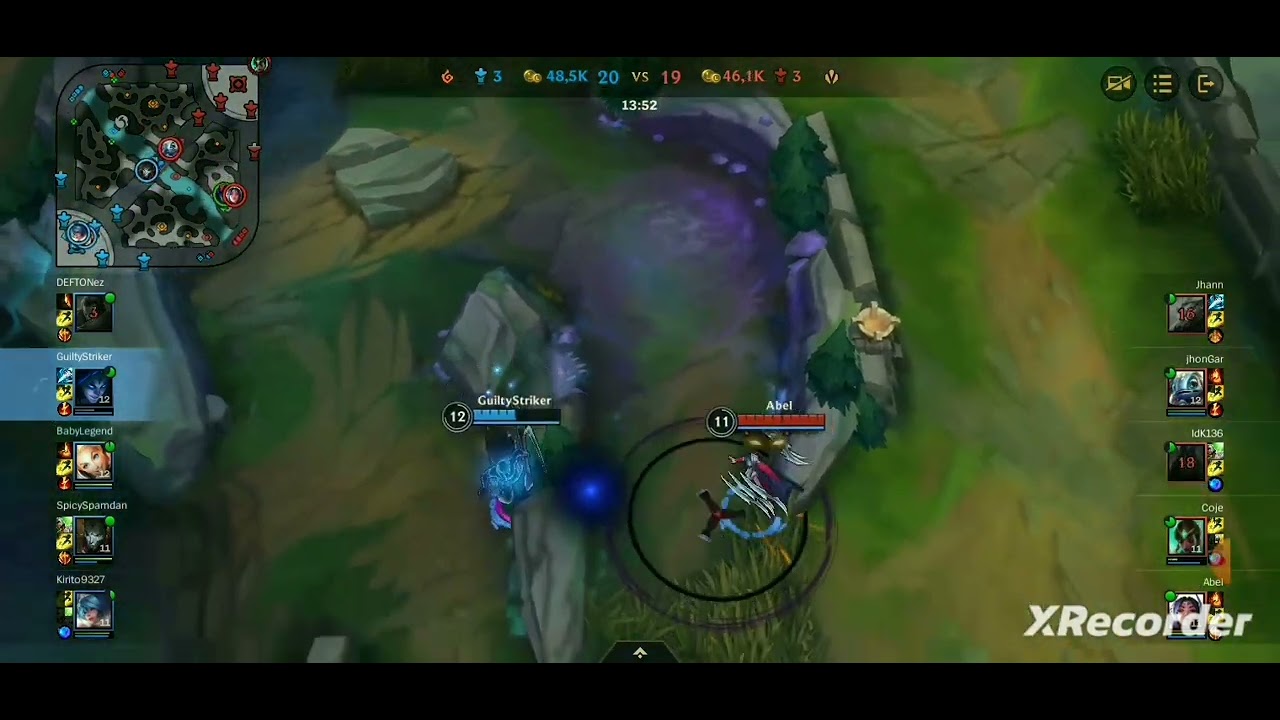 Kayn blue 1 HP vs Irelia full HP
