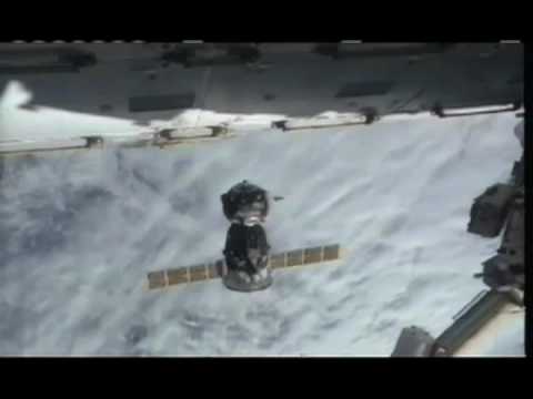Space Travelers Bid Farewell to International Space Station