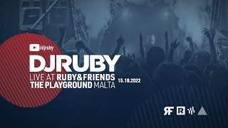 DJ Ruby Live Video Set at Ruby&friends, The Playground Malta 15.10.22