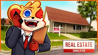 BUYING MY FIRST HOUSE!!! [REAL ESTATE SIMULATOR - FROM BUM TO MILLIONAIR] EP. 2