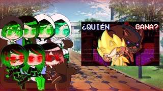 Omnitrixssonic X Omnitrix Harem Au React To Lord X Vs Super Sonic