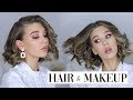 GRWM УКЛАДКА КАРЕ НА УТЮЖОК и МАКИЯЖ НА ВЕЧЕРИНКУ