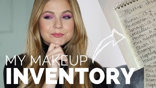 Makeup Inventory & Collection Goals// How many items do I own?!