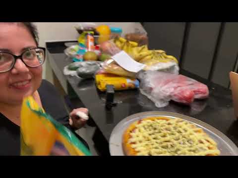 VEJA COMO FICOU A PIZZA DE PIZZARIA FEITA EM CASA