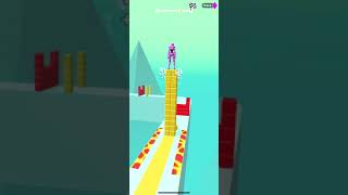 Stack Surf 3D Gameplay IOS ANDROID #shorts 24 screenshot 3