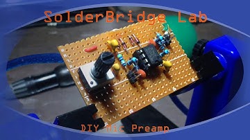 SBL#3  DIY microphone preamp for lower noise recording with onboard soundcard