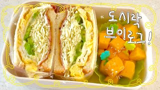 🍱🇰🇷 Lunchbox VLOG ✰ Packing lunchboxes from morning to school -! Avocado sandwich / Duck meat lunch