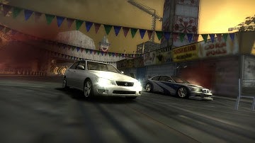 Beating Razor with a stock Lexus IS 300 - The hardest challenge in Need for Speed Most Wanted