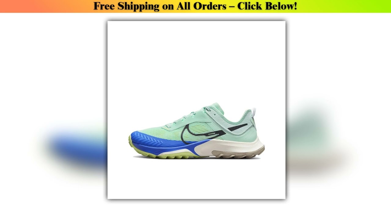 Nike Air Zoom Terra Kiger 8 Mint Foam Royal Women's DH0654-301 Wholesale Best Quality New
