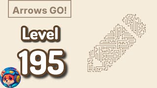 Arrows GO! — Level 195 Walkthrough & Solution 🧩✨ 