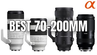 BEST SONY 70200mm LENS  Sony VS Sigma VS Tamron