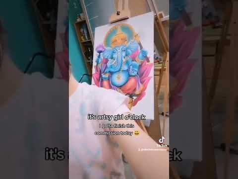 Artsy girl o'clock