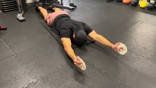Prone Plate Press - Shoulder Health/Mobility