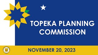 Planning Commission Meeting November 20, 2023