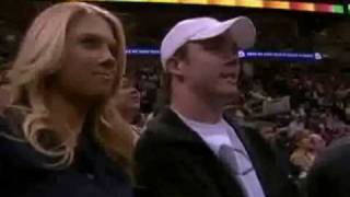 Colt Mccoy and his GIRLFRIEND Enjoy the Spurs Game