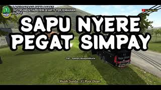 SAPU NYERE PEGAT SIMPAY. Instrumental Lirik & Arti Lagu Sunda Jawa Barat. VJ Raja Oloan Music Arr