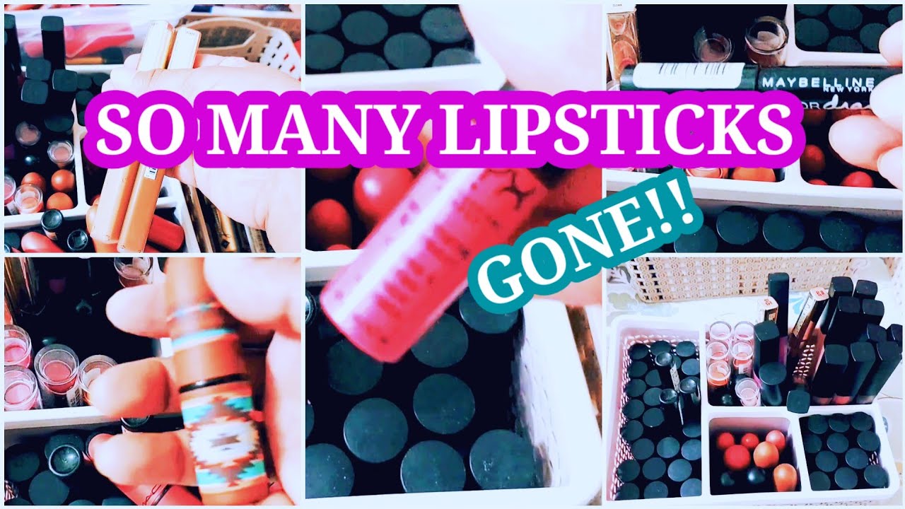 ORGANIZING AND DECLUTTERING MY LIPSTICKS | PART 2 