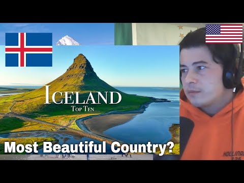 American Reacts Top 10 Places To Visit in Iceland - Travel Guide