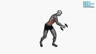 Abs Workout | Exercise 28 | Dumbbell Diagonal Chop | Bodybuilding India