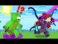 WITHER STORM Armor Speedrunner vs Hunter : JJ vs Mikey in Minecraft Maizen!